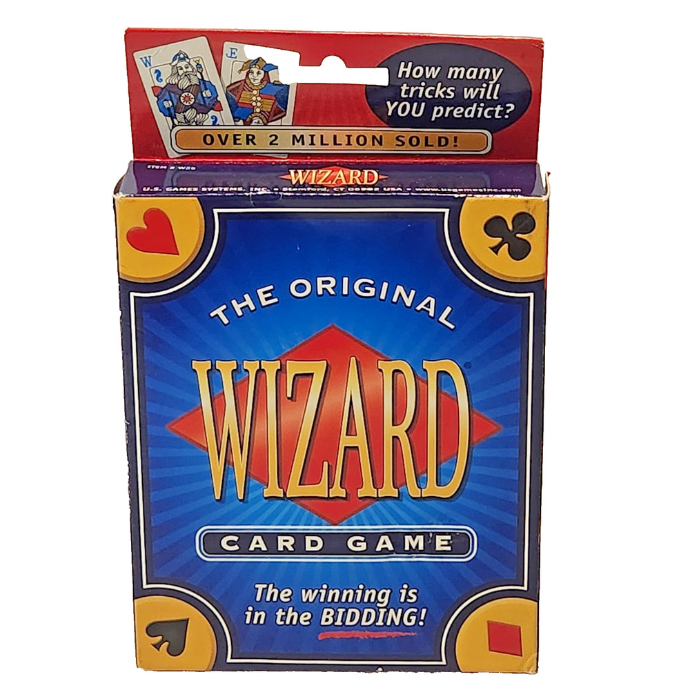 NEW! The Original Wizard Card Deck: The Ultimate Bidding Game of Trump